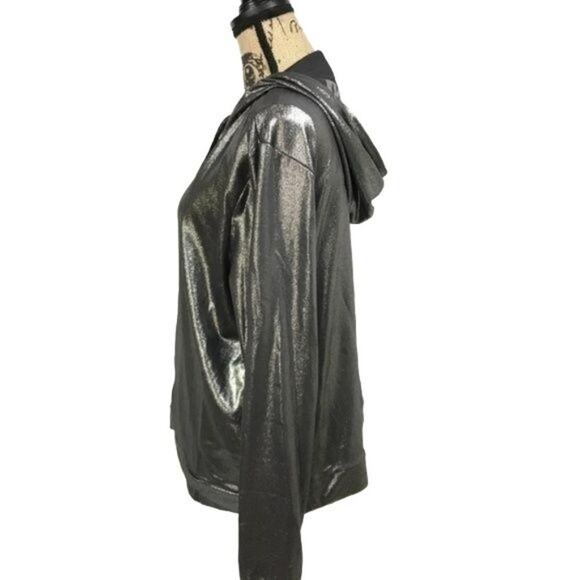 NFL Ravens Baltimore Metallic Couture Full Zip Womens XXL - Picture 3 of 7